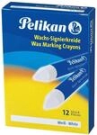 Pelikan 701110 - Wachs-Signierkreide f&uuml;r Glatte Untergr&uuml;nde Schachtel mit 12