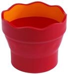 Faber-Castell Wasserbecher CLIC & GO, brombeer