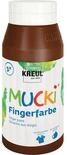 MUCKI Fingerfarbe Braun 750 ml