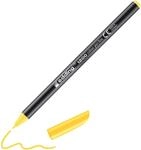 edding 1200 Fasermaler fein - gelb - 1 Stift - Rundspitze 1 mm - Filzstift zum