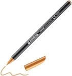 edding 1200 Fasermaler fein - hell-orange - 1 Stift - Rundspitze 1 mm - Filzstift zum