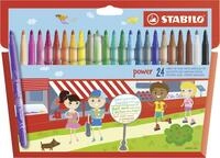 STABILO - Filzstift - power - 24er Pack
