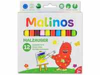 MALINOS 300005 Malzauber 12 Stifte, 12er Set Zauberstifte
