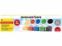 Eberhard Faber 575506 - EFA Color Schulmalfarben-Set mit 6 lichtechten Farben in