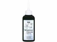 KREUL 42774 - Window Color Konturenfarbe, schwarz 80 ml, zur besseren Abgrenzung von