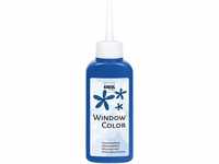 KREUL 42716 - Window Color royalblau 80 ml, Fenstermalfarbe auf Wasserbasis, mit
