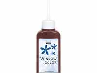 KREUL Fenster-Malfarbe "Window Color" 80ml in praktischer Soft-Linerflasche Glas
