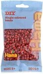 Hama Perlen 207-20 B&uuml;gelperlen Beutel mit ca. 1.000 Midi Bastelperlen mit