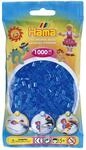 Hama B&uuml;gelperlen HA20715, B&uuml;gelperlen midi Beutel 1.000 St&uuml;ck trsp. blau,