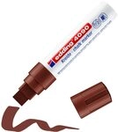 edding 4090 Kreidemarker - braun - 1 Kreidestift - Keilspitze 4-15 mm - breiter