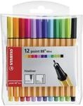 STABILO - Fineliner - point 88 Mini - 12er Pack