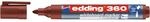 edding 360 Whiteboardmarker - braun - 1 Whiteboard Stift - Rundspitze 1,5-3 mm -