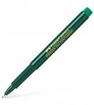 FABER-CASTELL 151163 - Faserschreiber Finepen 1511, 0.4 mm, gr&uuml;n