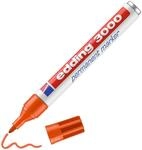 edding 3000 Permanentmarker - orange - 1 Stift - Rund-Spitze 1,5-3 mm - schnell