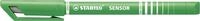 STABILO - Fineliner mit gefederter Spitze - SENSOR F - fein - Einzelstift -...