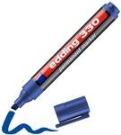 edding 330 Permanentmarker - blau - 1 Stift - Keil-Spitze 1-5 mm - wasserfest,