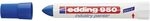 edding 950 Industrie Pastenmarker - blau - 1 Stift - Rundspitze 10 mm - Marker...