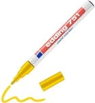 edding 751 Lackmarker - gelb - 1 Stift - Rundspitze 1-2 mm - Lackstift zur Markierung