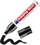 edding 800 Permanentmarker - schwarz - 1 Stift - Keil-Spitze 4-12 mm - f&uuml;r...