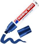 edding 800 Permanentmarker - blau - 1 Stift - Keil-Spitze 4-12 mm - f&uuml;r breite