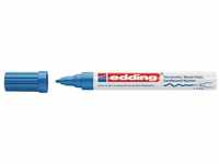 Edding 4040 Tintenmarker matt - 1 Marker - Rundspitze 1-2 mm - blau - zum Beschriften