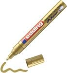 edding 750 Glanzlackmarker - gold - Packung mit 1 Lackmarker - Rundspitze 2-4 mm -