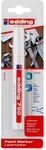 edding 750 Lackmarker - wei&szlig; - 1 Stift - Rundspitze 2-4 mm - Lackstift zur
