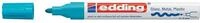 edding 750 Glanzlackmarker - hell-blau - 1 Lackmarker - Rundspitze 2-4 mm - Lackstift