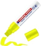 edding 4090 Kreidemarker - neon-gelb - 1 Kreidestift - Keilspitze 4-15 mm -...