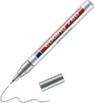 edding 780 Lackmarker - silber - 1 Stift - Rundspitze 0,8 mm - Lackstift zur