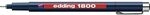 edding 1800 Pr&auml;zisionsfeinschreiber - schwarz - 1 Stift - Linienbreite 0,25 mm -