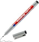 edding 151 F non-permanenter Folienschreiber - schwarz - 1 Stift - Rundspitze 0,6 mm