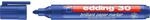 edding 30 Brillant-Papiermarker - blau - 1 Permanent Marker wasserfest -...