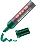 edding 365 Whiteboardmarker - gr&uuml;n - 1 Whiteboard Stift - Keilspitze 2-7 mm -...