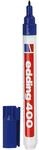 edding 400 Permanentmarker - blau - 1 Stift - feine Rundspitze 1 mm -...
