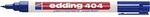edding 404 Permanentmarker - blau - 1 Stift - extra-feine Rundspitze 0,75 mm -