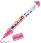 edding 4500 Textilmarker - pink - 1 Stift - Rundspitze 2-3 mm - Textilstifte