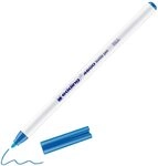 edding 4600 Textilstift - hell-blau - 1 Stift - Rundspitze 1 mm - Textilstifte