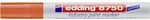 edding 8750 Industrie Lackmarker - orange - 1 Stift - Rundspitze 2-4 mm - Lackstift
