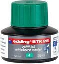 edding BTK 25 Nachf&uuml;lltinte Whiteboardmarker - gr&uuml;n - 25 ml - mit