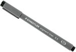 STAEDTLER 308 05-9 Feinschreiber pigment liner, 0,5 mm, schwarz