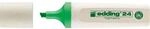 edding 24 EcoLine Textmarker - hellgr&uuml;n - 1 Textmarker - Keilspitze 2-5 mm -...