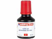 edding T 25 refill ink Permanent Marker - rot -30 ml - mit...