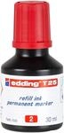 edding T 25 refill ink Permanent Marker - rot -30 ml - mit...