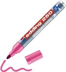 edding 250 Whiteboardmarker - pink - 1 Whiteboard Stift - Rundspitze 1,5-3 mm -