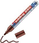edding 250 Whiteboardmarker - braun - 1 Whiteboard Stift - Rundspitze 1,5-3 mm -