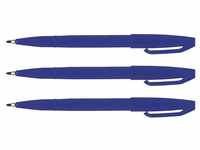 Faserschreiber Sign Pen, Acrylspitze, 0,8mm, blau