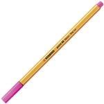 STABILO - Fineliner - point 88 - Einzelstift - Neonfarbe, leuchtfarbenrosa