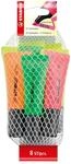 STABILO - Textmarker - NEON - 8er Pack - 4 x gelb, 2 x gr&uuml;n, 1 x orange, 1 x pink