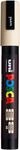 POSCA 182572 - POSCA Marker mit mittelfeiner Rundspitze, beige